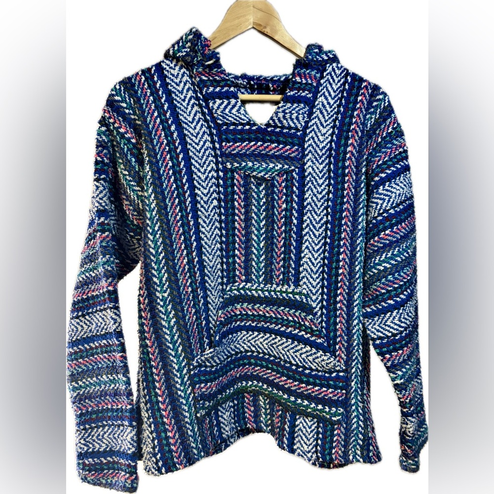 Baja Joe - Multicolored Drug Rug/Hoodie - S